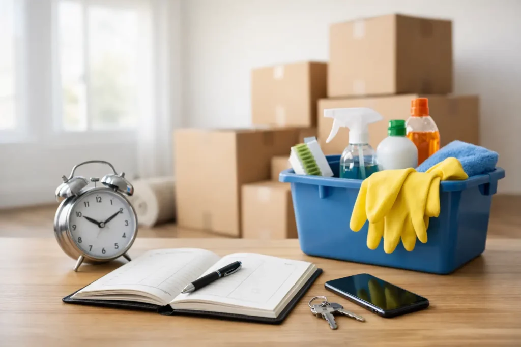 How to Schedule Move Cleaning Without Last-Minute Stress